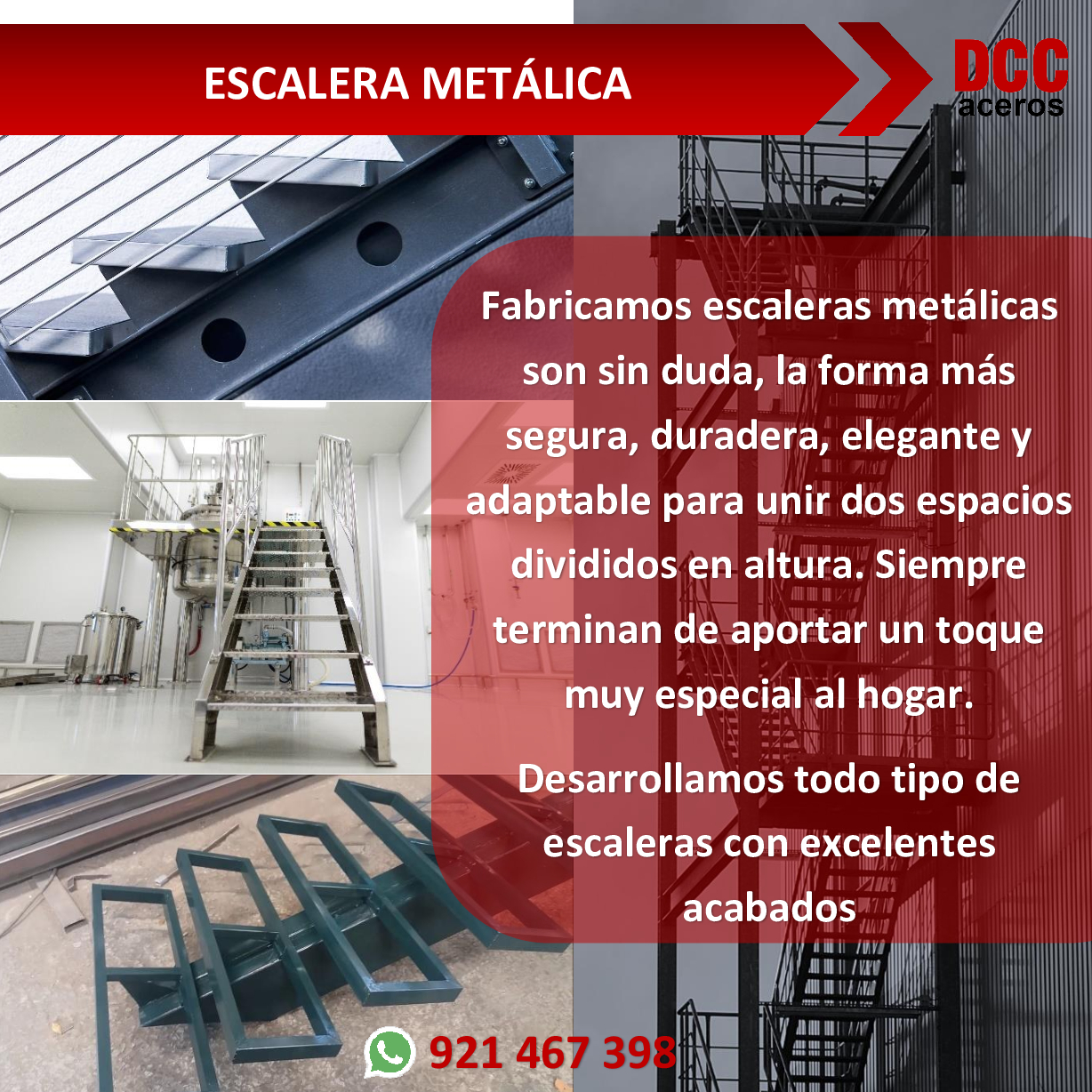 VENTA DE ESCALERAS METÁLICAS INDUSTRIALES