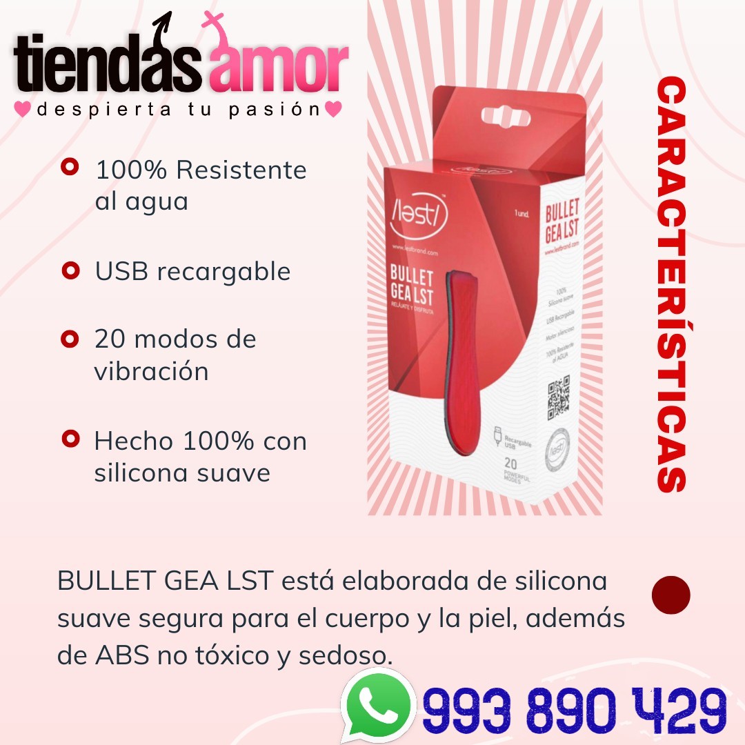 BALA VIBRADORA GEA LST TIENDAS AMOR