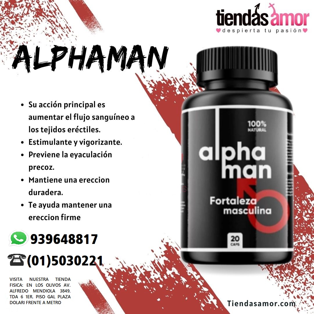 ALPHAMAN - DESARROLLO VIRIL SEXSHOP LOS OLIVOS 