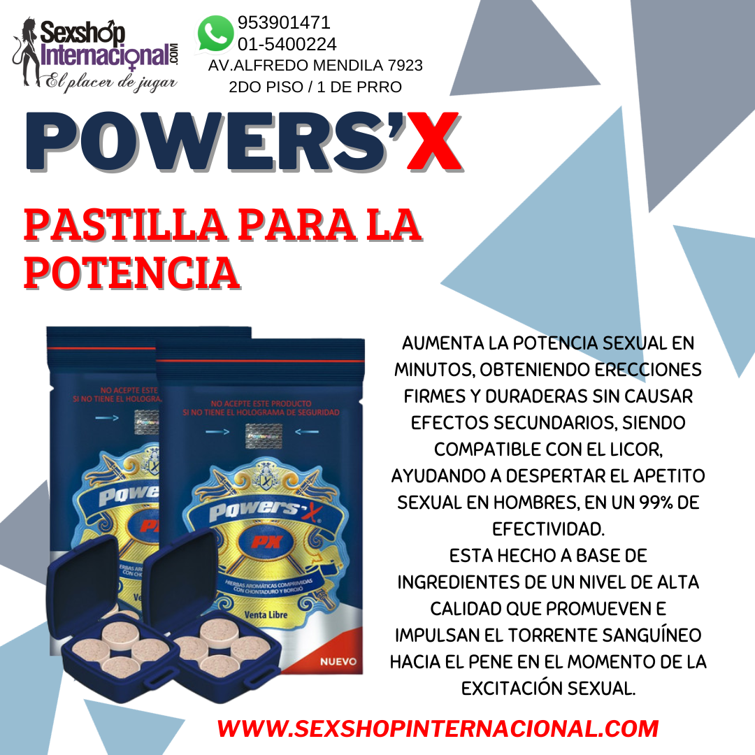 POWERS X POTENCIA NATURAL