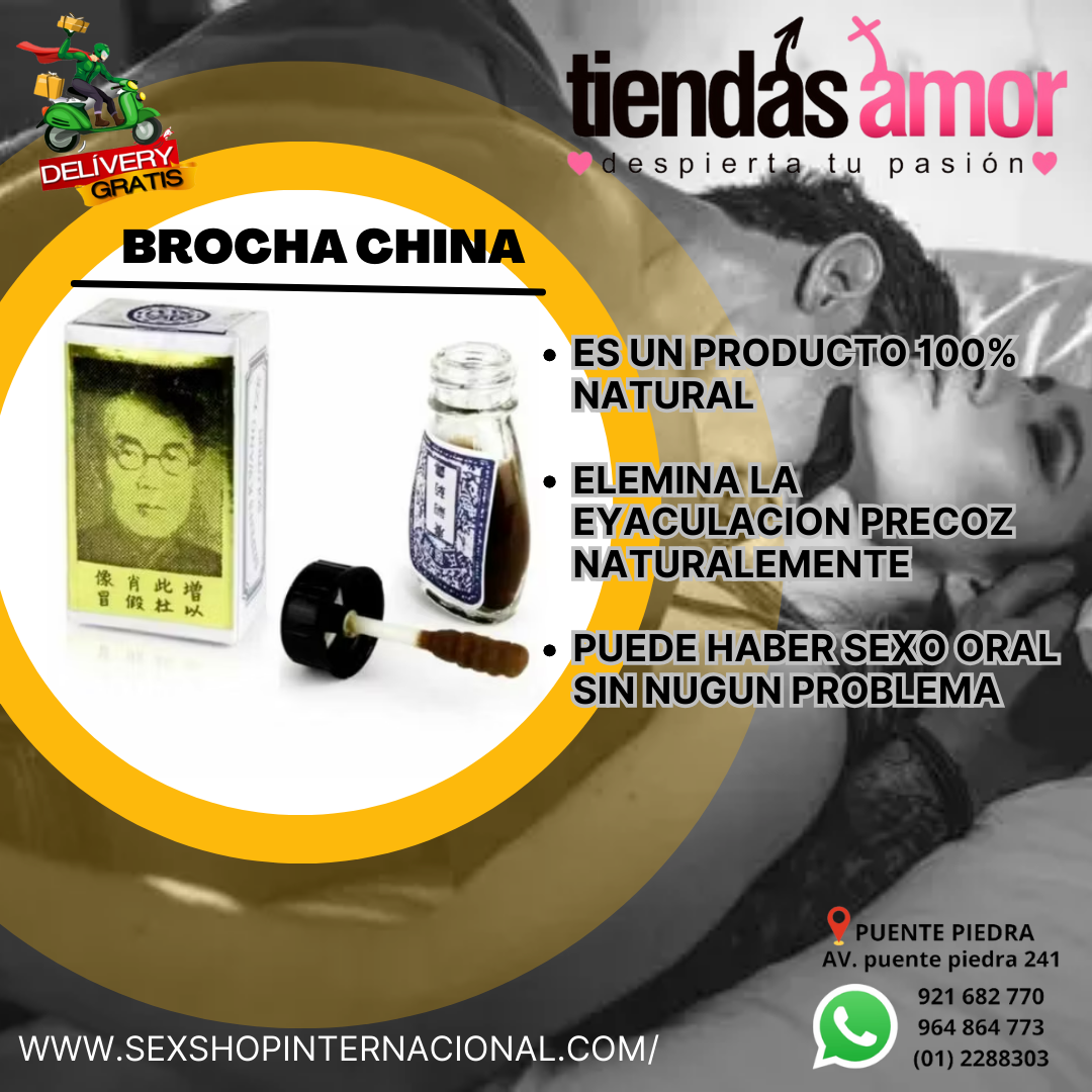 Retardante Masculino Brocha China