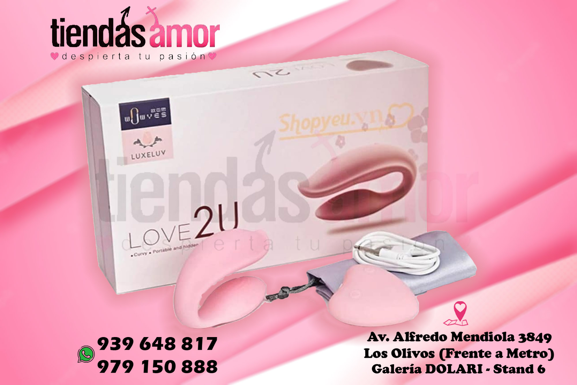 Vibrador Luxeluv Love2u.