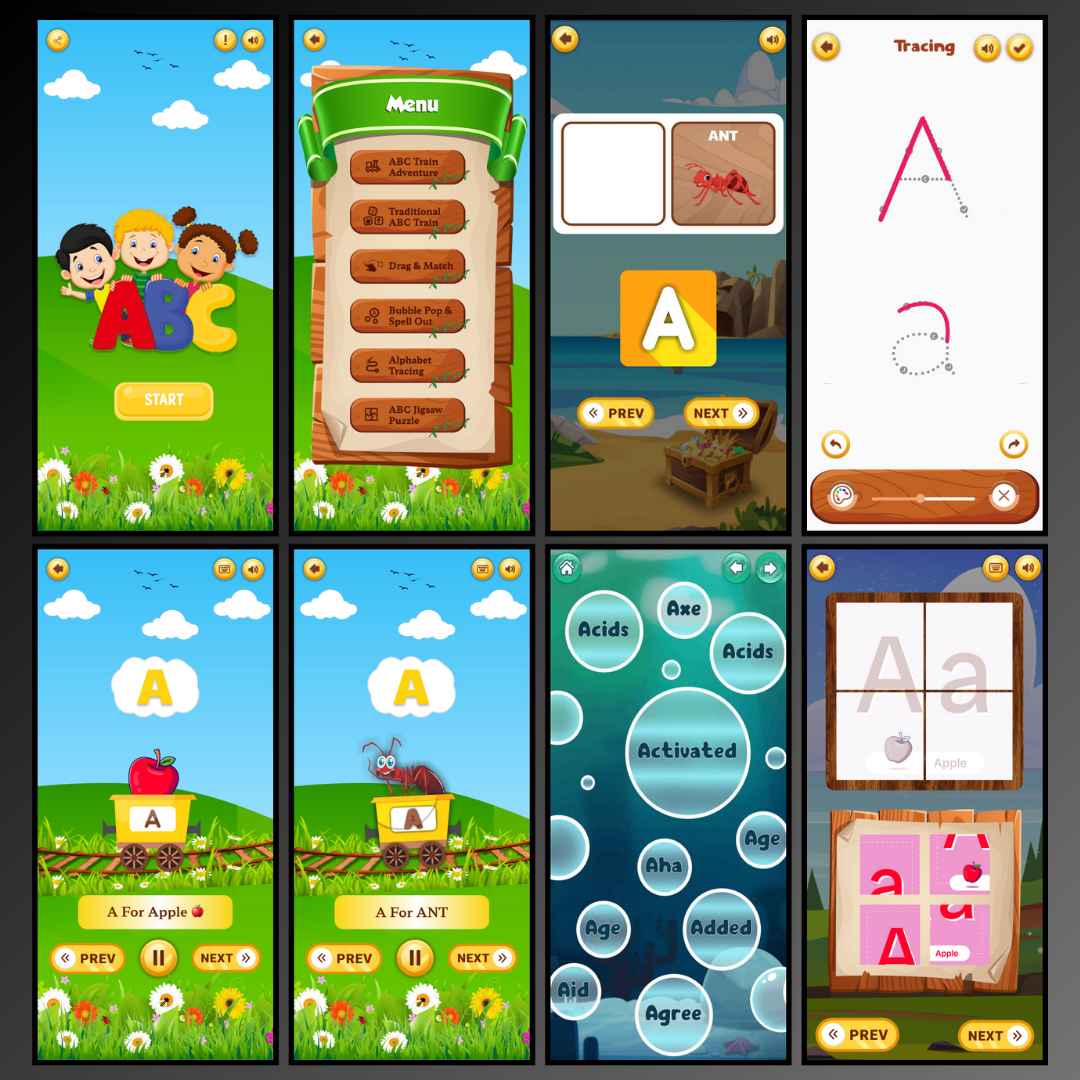 Kinder ABC - Toddler Learning Game 