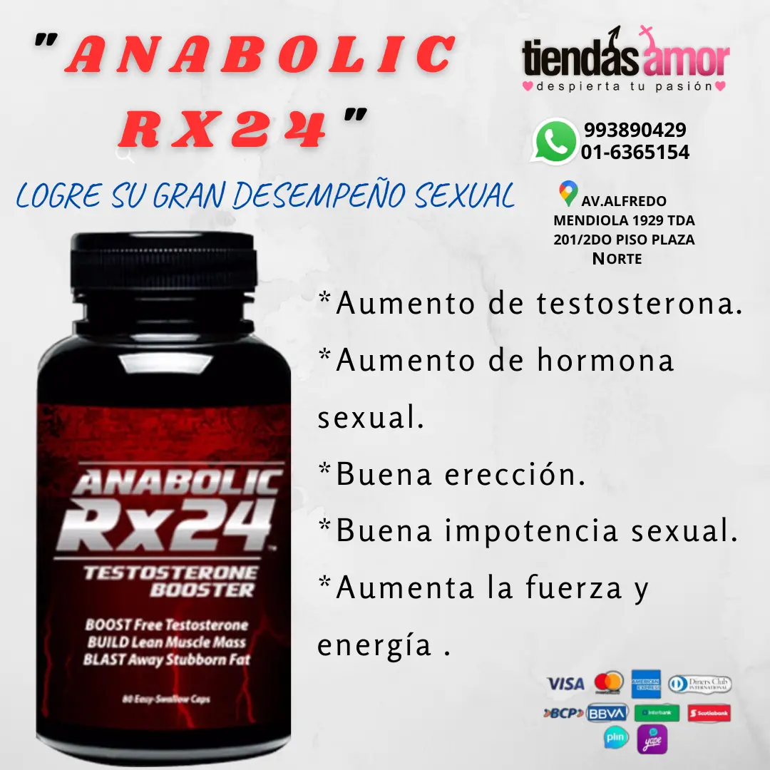 MEDICINA Anabólico Rx24