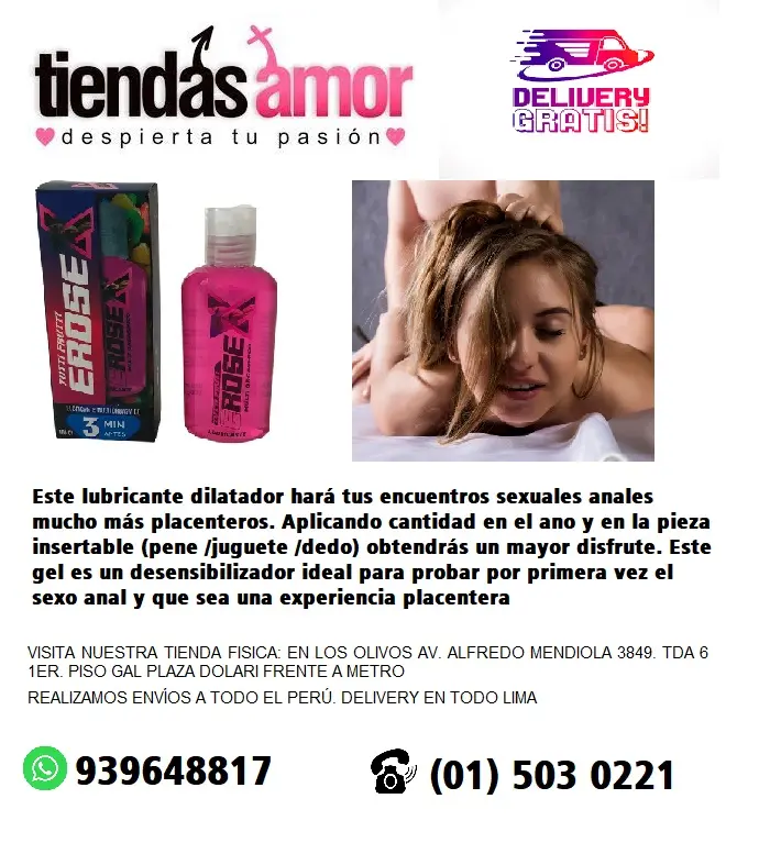 Lubricante Multiorgasmico Erosex Tutti Frutti.