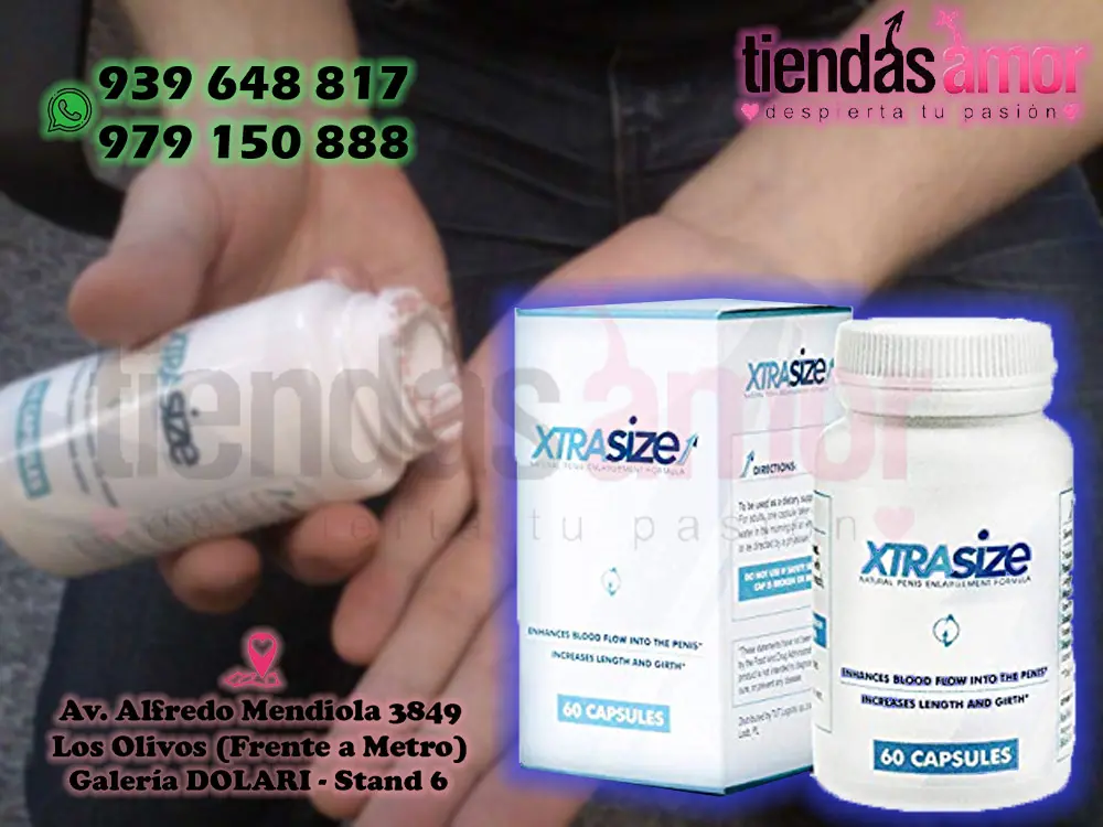 Suplemento Alimenticio XtraSize-60 Cápsulas.