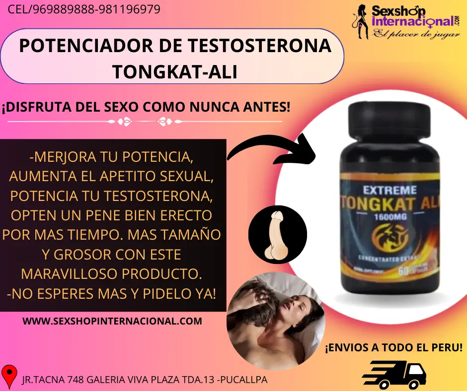 TONGKAT-ALI AUMENTA EL TAMAÑO -MEJORA LAS ERECCIONES Y ES RETARDANTE