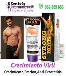 CREMA EXTENSIBLE DEL MIEMBRO VIRIL STRONGMAN -TARAPOTO SEXSHOP-969889888