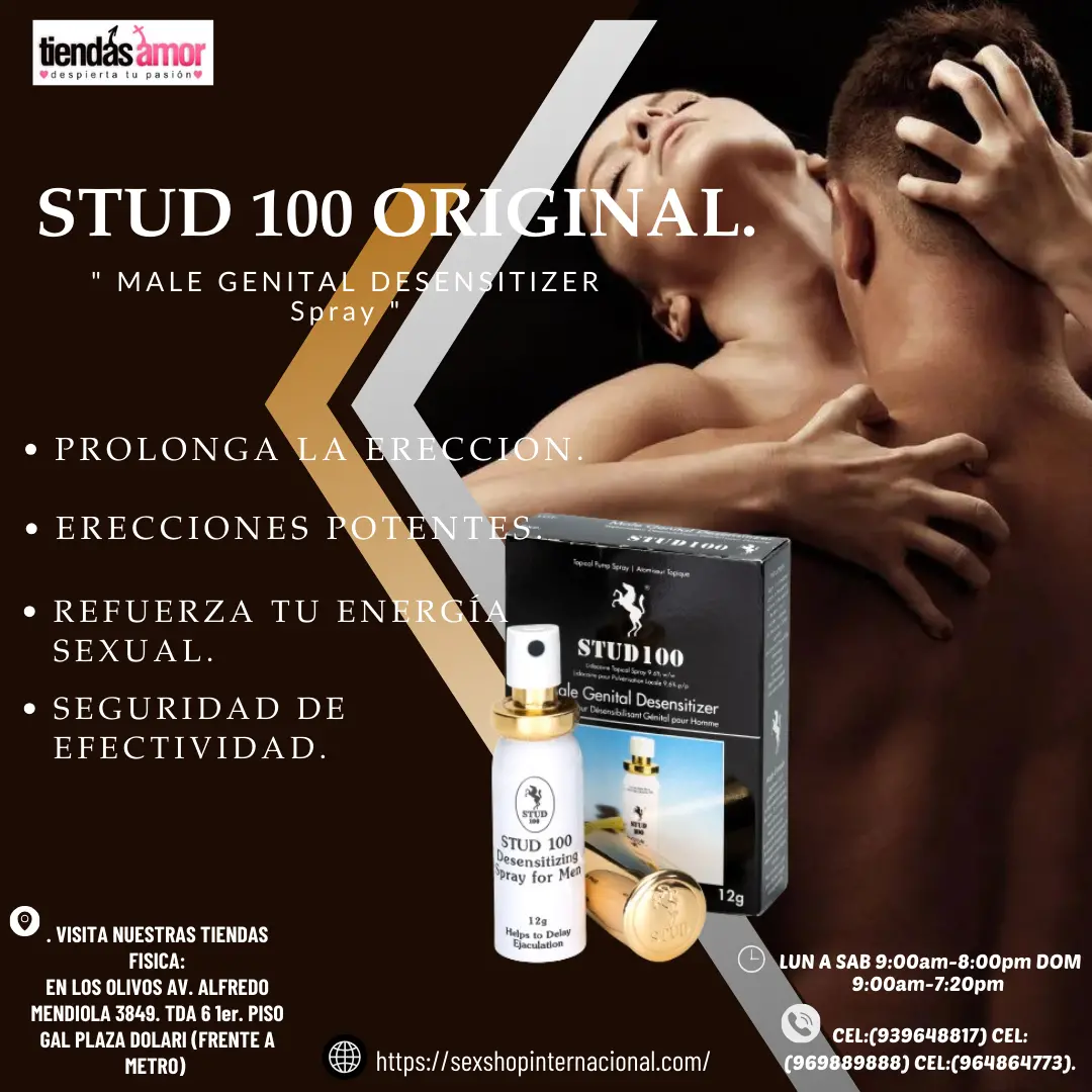 SPRAY STUD 100 ORIGINAL 12ML.