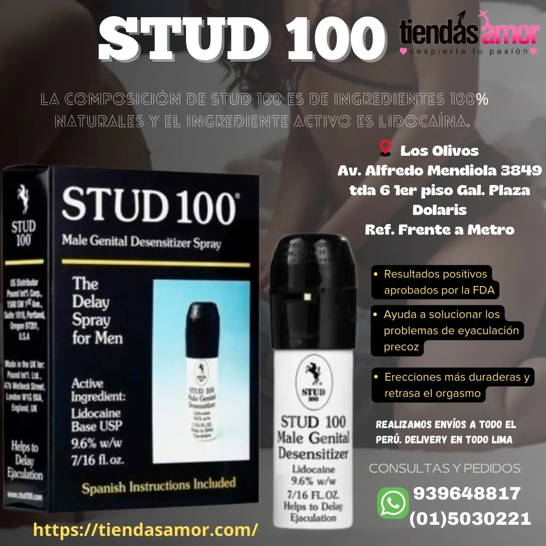 Stud 100 es discreto y cómodo de llevar - ALFREDO MENDIOLA 3849