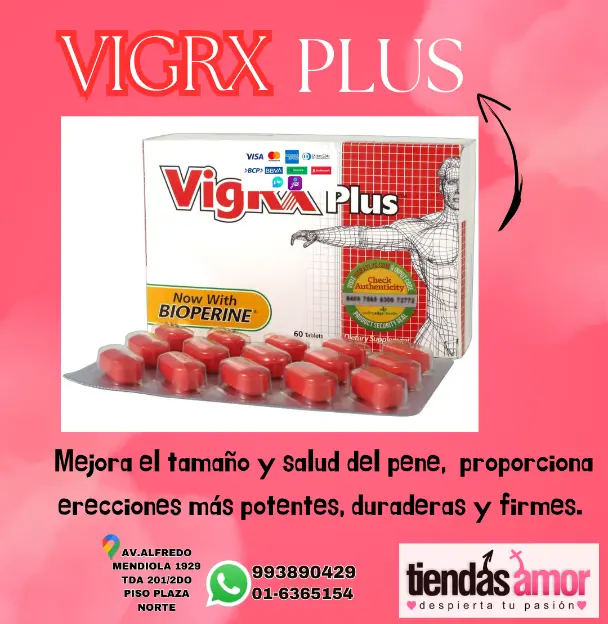 VIGRX PLUS NATURAL DESARROLLO PN RETARDANTE SEXSHOP 993890429