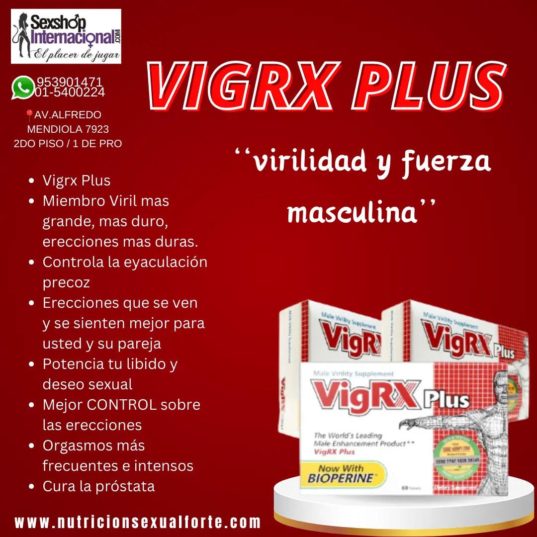 VIGRX PLUS-LOS OLIVOS-MAS GRANDE P3N3