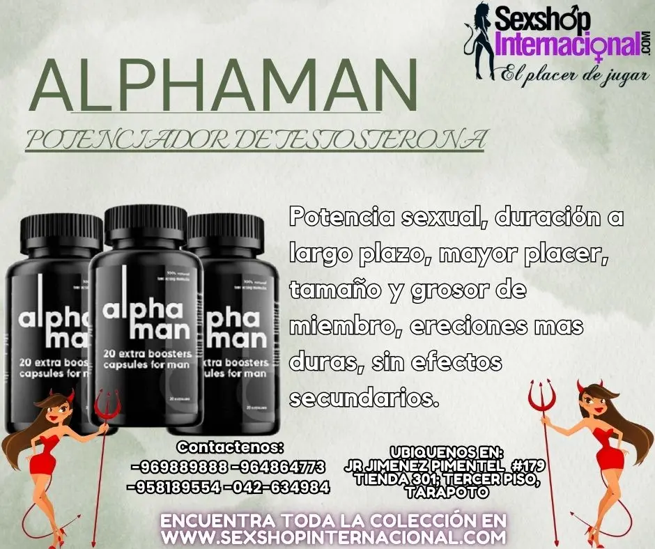 ALPHAMAN FUERZA Y POTENCIA AL MAXIMO