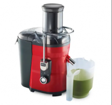 Extractor de jugos Oster FPSTJE317R 600 watts – Rojo Electrodomesticos Jared