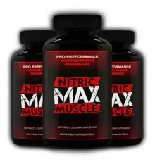 NITRIC MAX MUSCLE AUMENTA MASA MUSCULARPENEPOTENCIAFUERZA 931568025