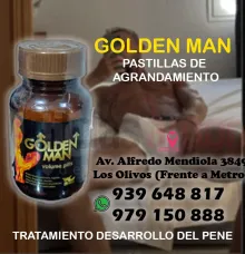 Golden Man componentes naturales sin efectos secundarios