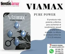 ViaMax Pure Power aumentar el rendimiento y el deseo sexual