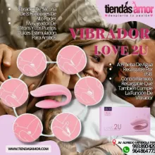 LOVE 2U VIBRADOR 8 FUNCIONES RECARGABLE CON CONTROL SUMERGIBLE 993890429