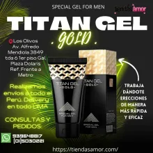 Titan Gel Gold para la mejora del miembro masculino - IZAGUIRRE