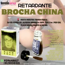 Brocha China para mejorar tu encuentro sexual - IZAGUIRRE PERU