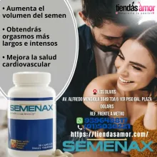 SEMENAX DISEÑADO PARA EL AUMENTO DEL SEMEN - TIENDAS AMOR 