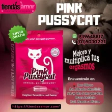 Pastilla Pink Pussycat Femenina Maximo Orgasmos - IZAGUIRRE